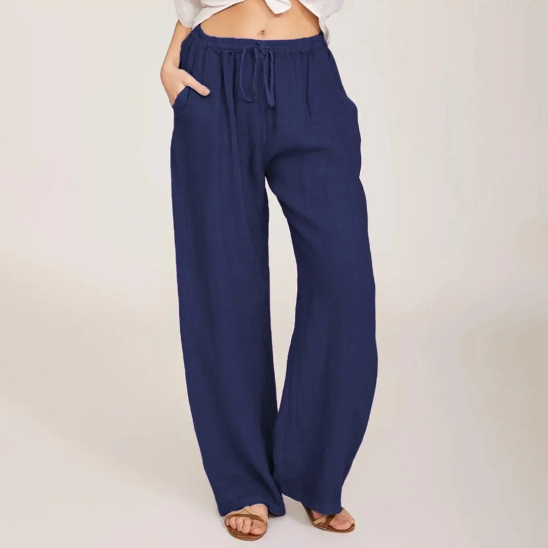 Cheryl - Easy Flow Wide-Leg Pants