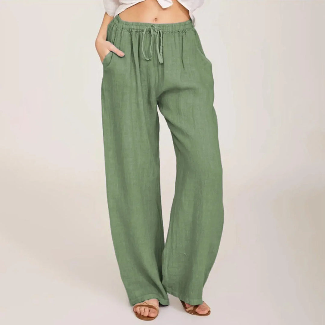 Cheryl - Easy Flow Wide-Leg Pants