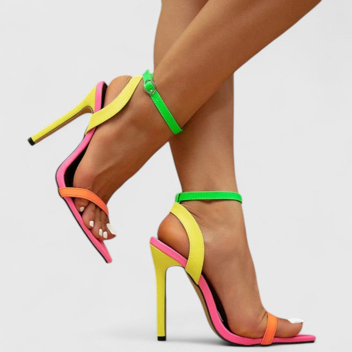 Olive - Strappy Stiletto