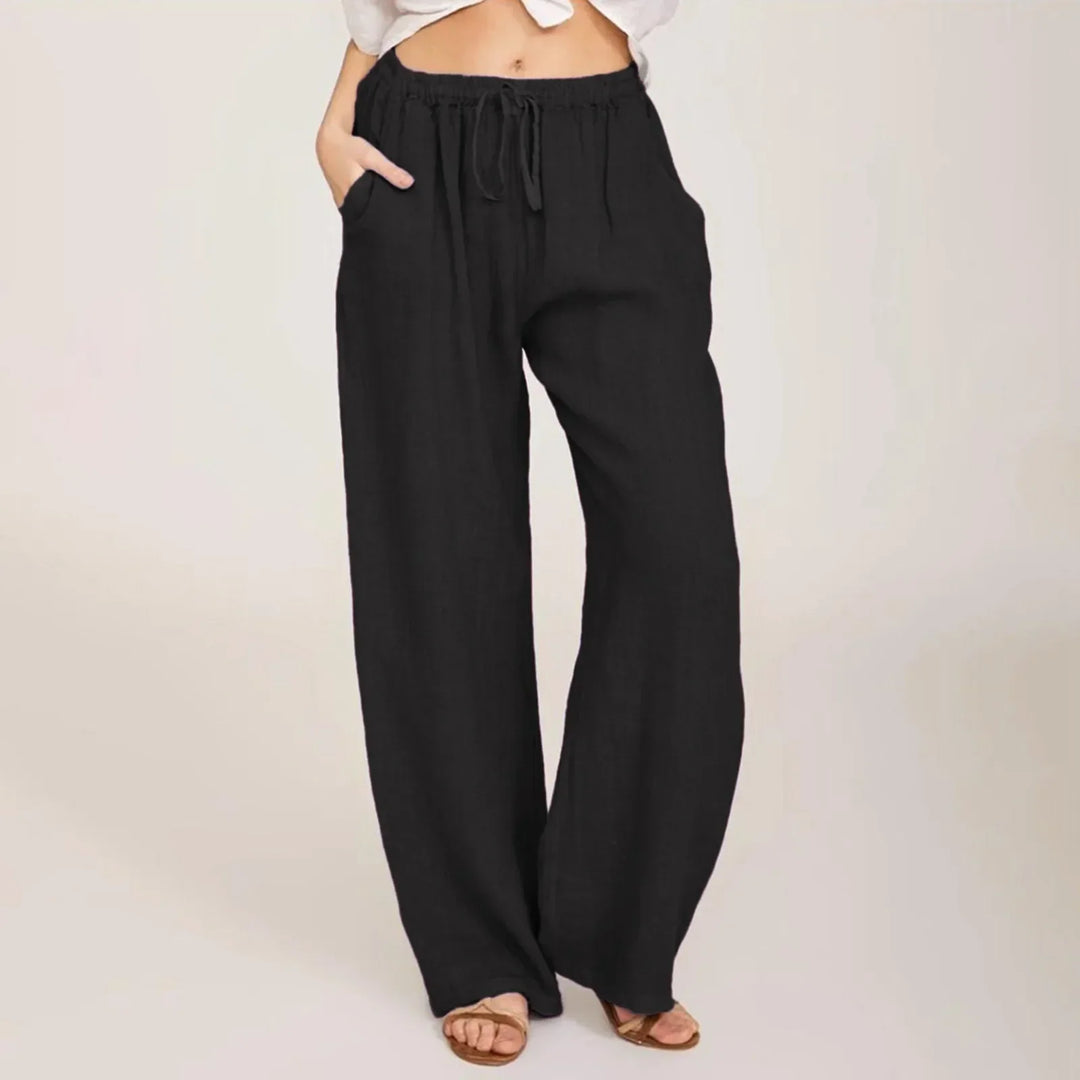 Cheryl - Easy Flow Wide-Leg Pants