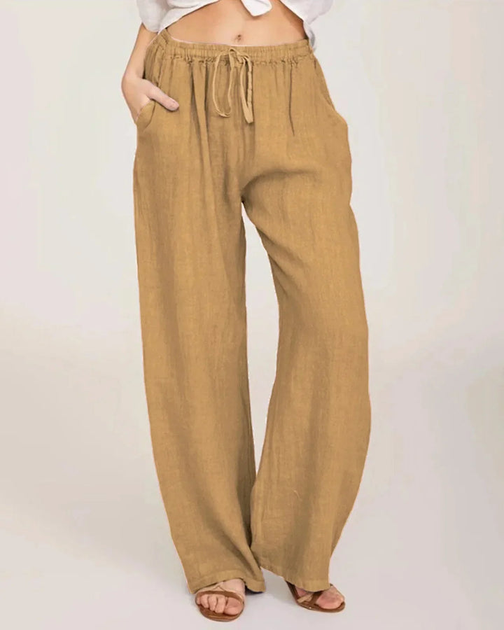Cheryl - Easy Flow Wide-Leg Pants