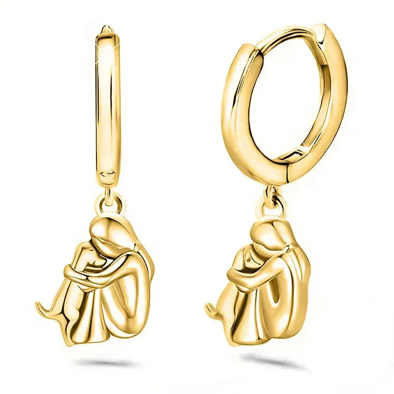 Gold Coast - Boutique | Dog Embrace Earrings
