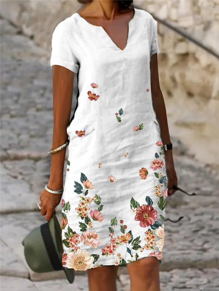 Yvonne - Floral Elegance Dress