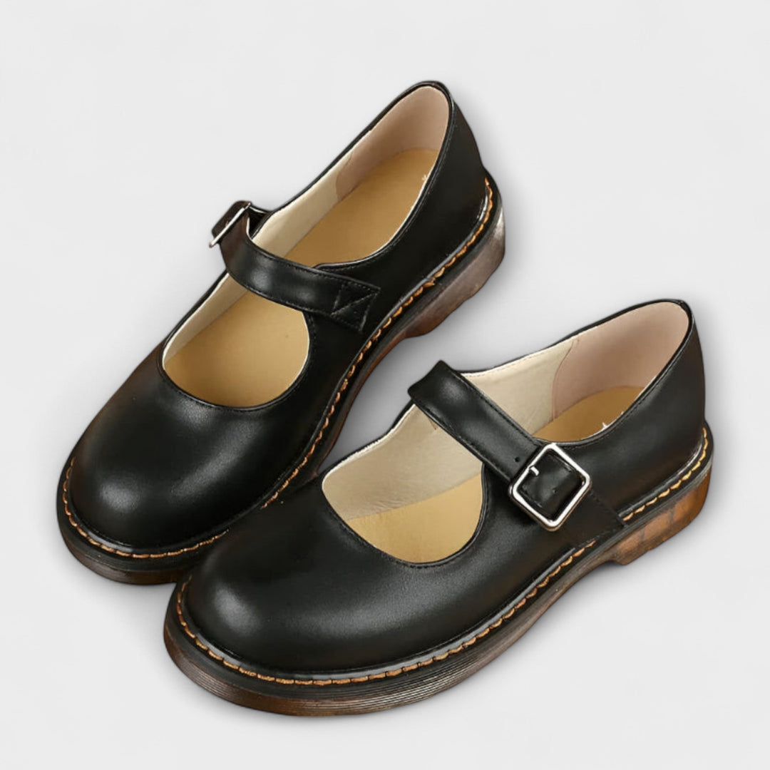 Sasha - Orthopaedic Strap Shoes