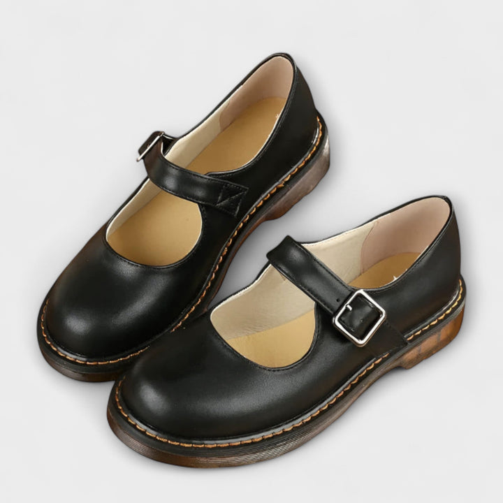 Sasha - Orthopaedic Strap Shoes