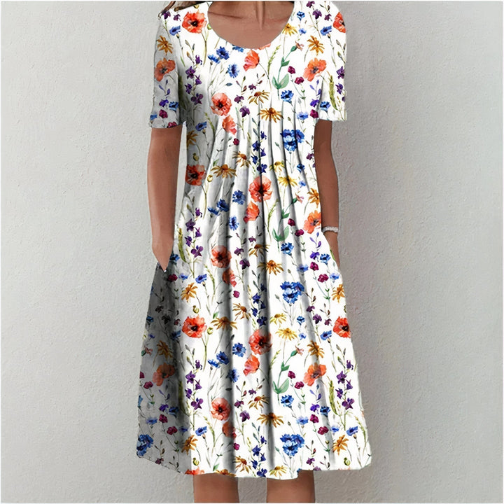 Winifred – Floral Midi Dress
