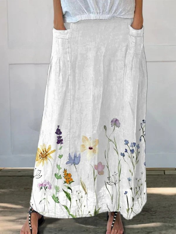 Maeve - Whisper Linen Skirt