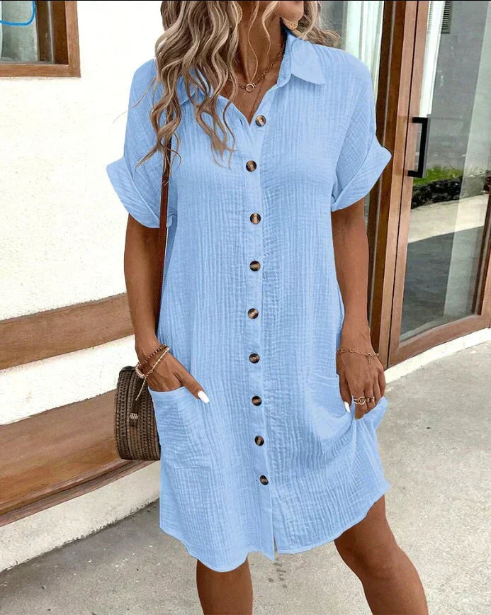 Matilda – Elegant Shirt Dress