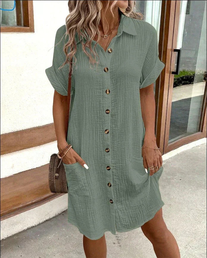 Matilda – Elegant Shirt Dress