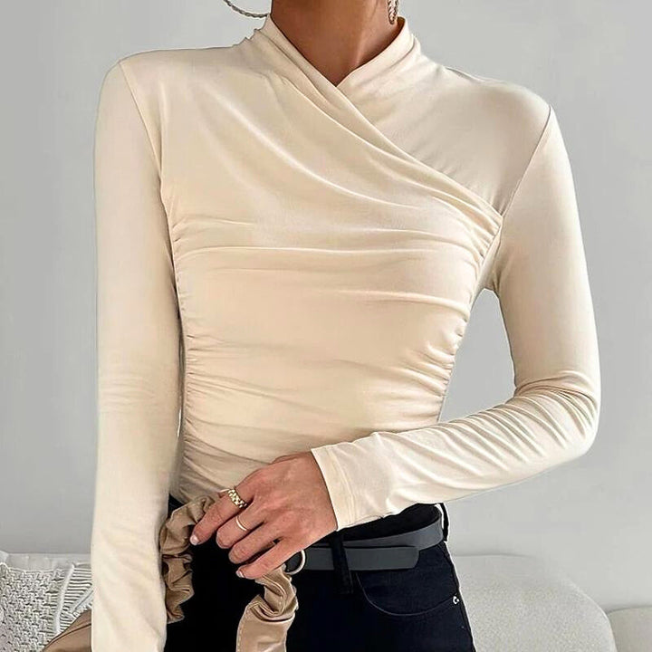 Rosemary - Classic Cross-Neck Top
