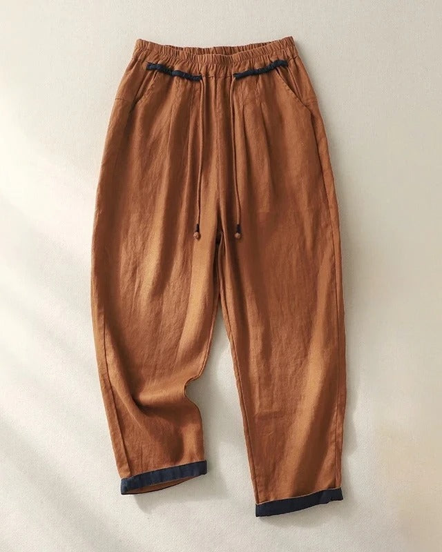 Sandra - Relaxed Drawstring Pants