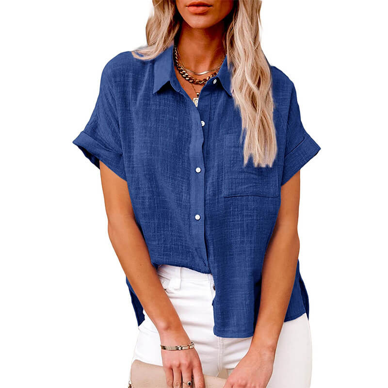 Geraldine - Timeless Button-Up Blouse