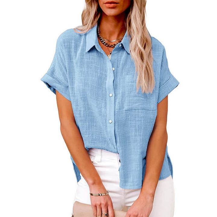 Geraldine - Timeless Button-Up Blouse