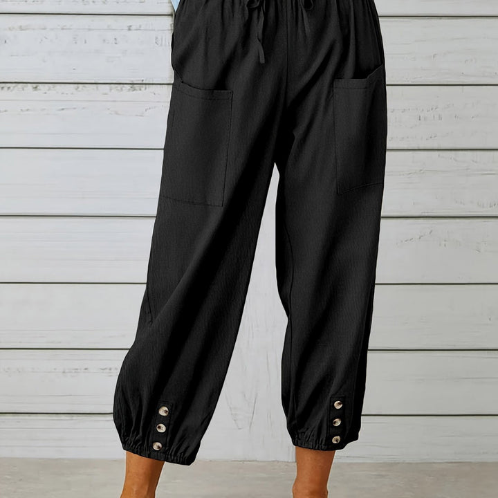 Marilyn - Wide Leg Capri Pants