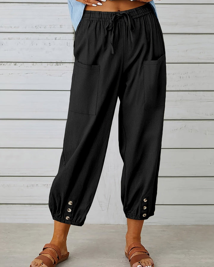 Marilyn - Wide Leg Capri Pants
