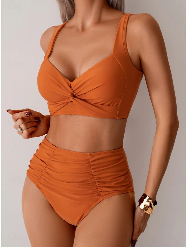 Maureen - Ruched Fabric Bikini