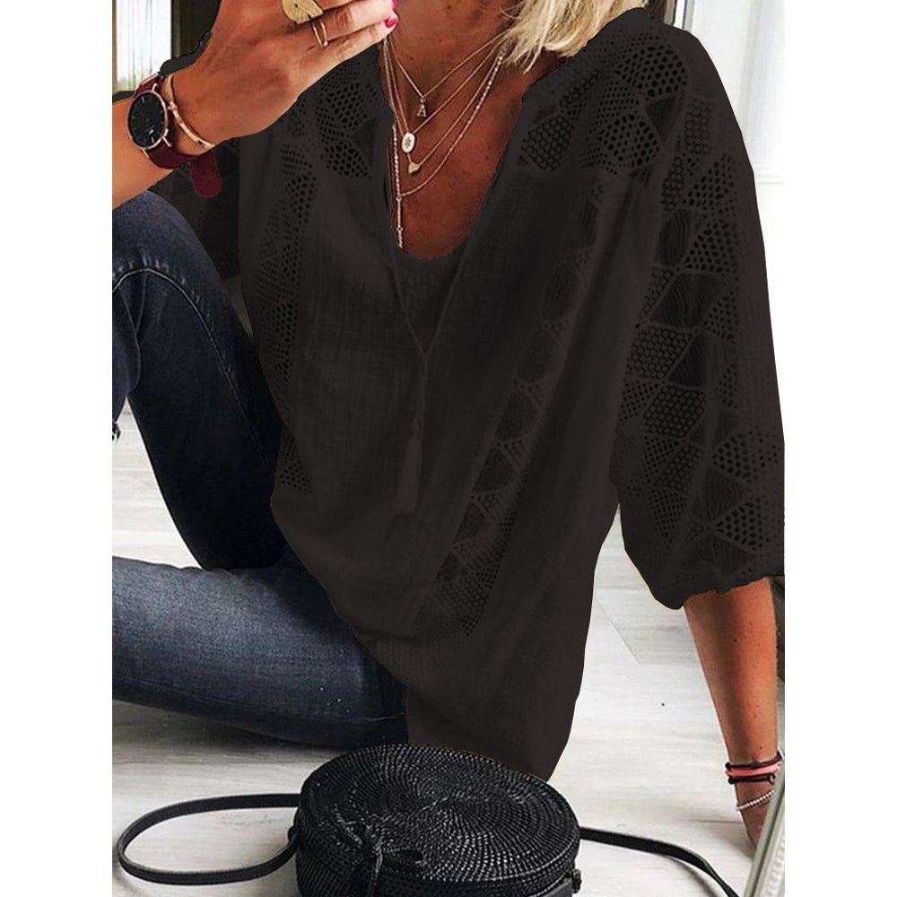 Alexandra -  Chic Accent Blouse