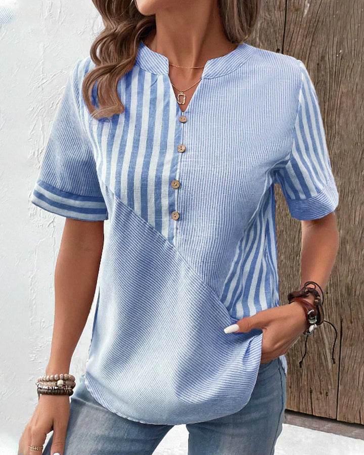 Bernice - Classic Striped Top