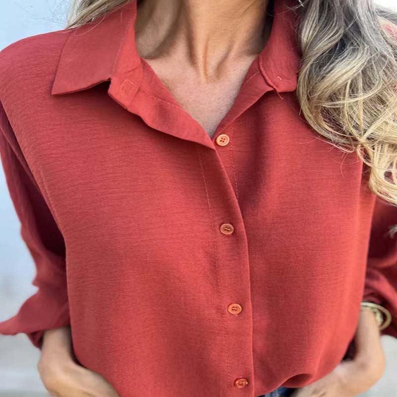 Monica - Elegant Button-Up Blouse