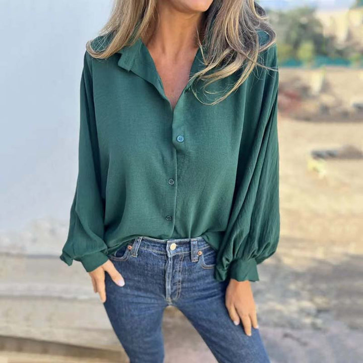 Monica - Elegant Button-Up Blouse