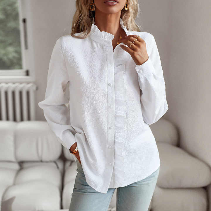 Bridget - Elegant Polo Blouse